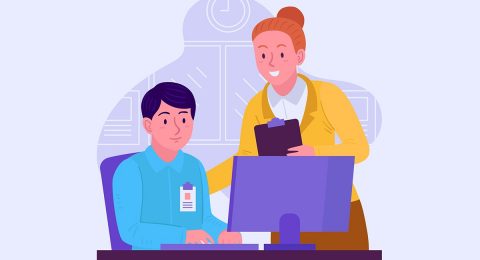 Establish A Mentor Illustration