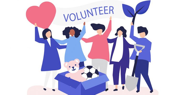 Volunteering Illustration